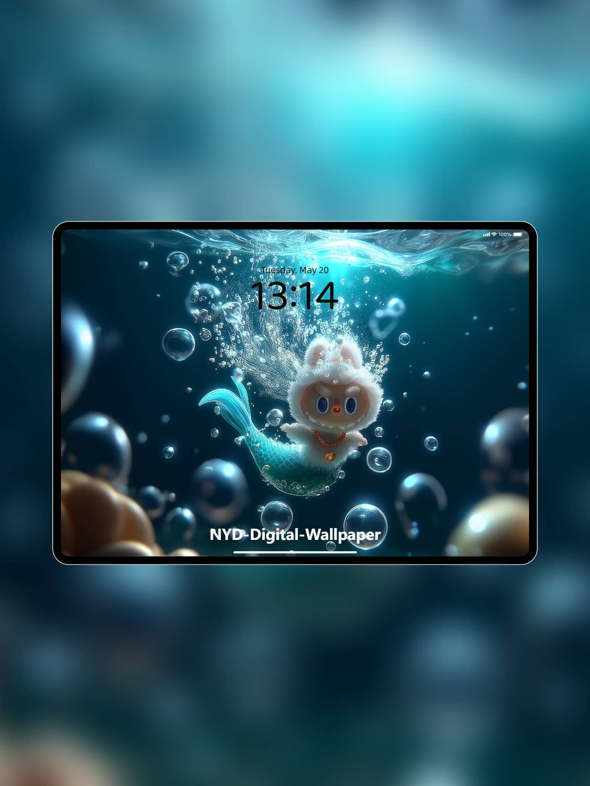 Mermaid Labubu