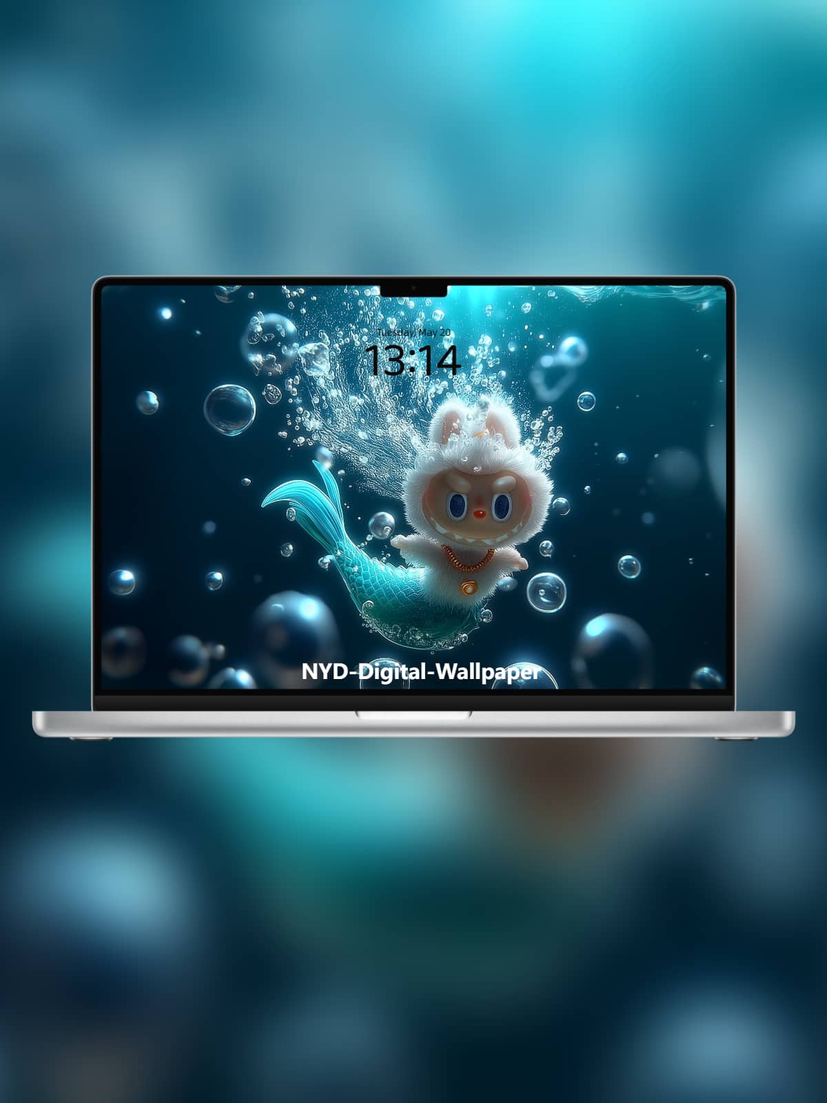 Mermaid Labubu