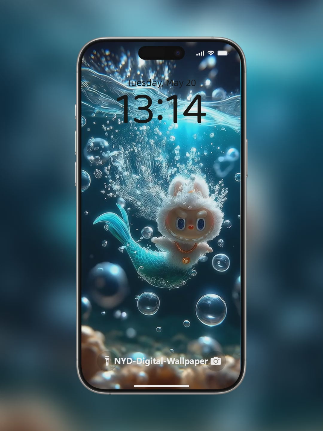 Mermaid Labubu
